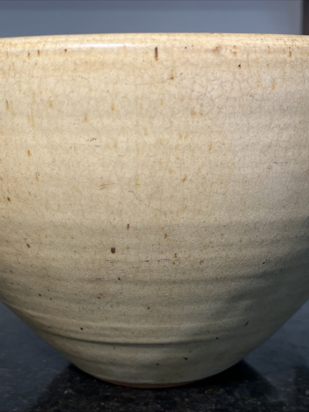 Aylesford Pottery Bowl Large Stoneware Oatmeal Studio Pottery England