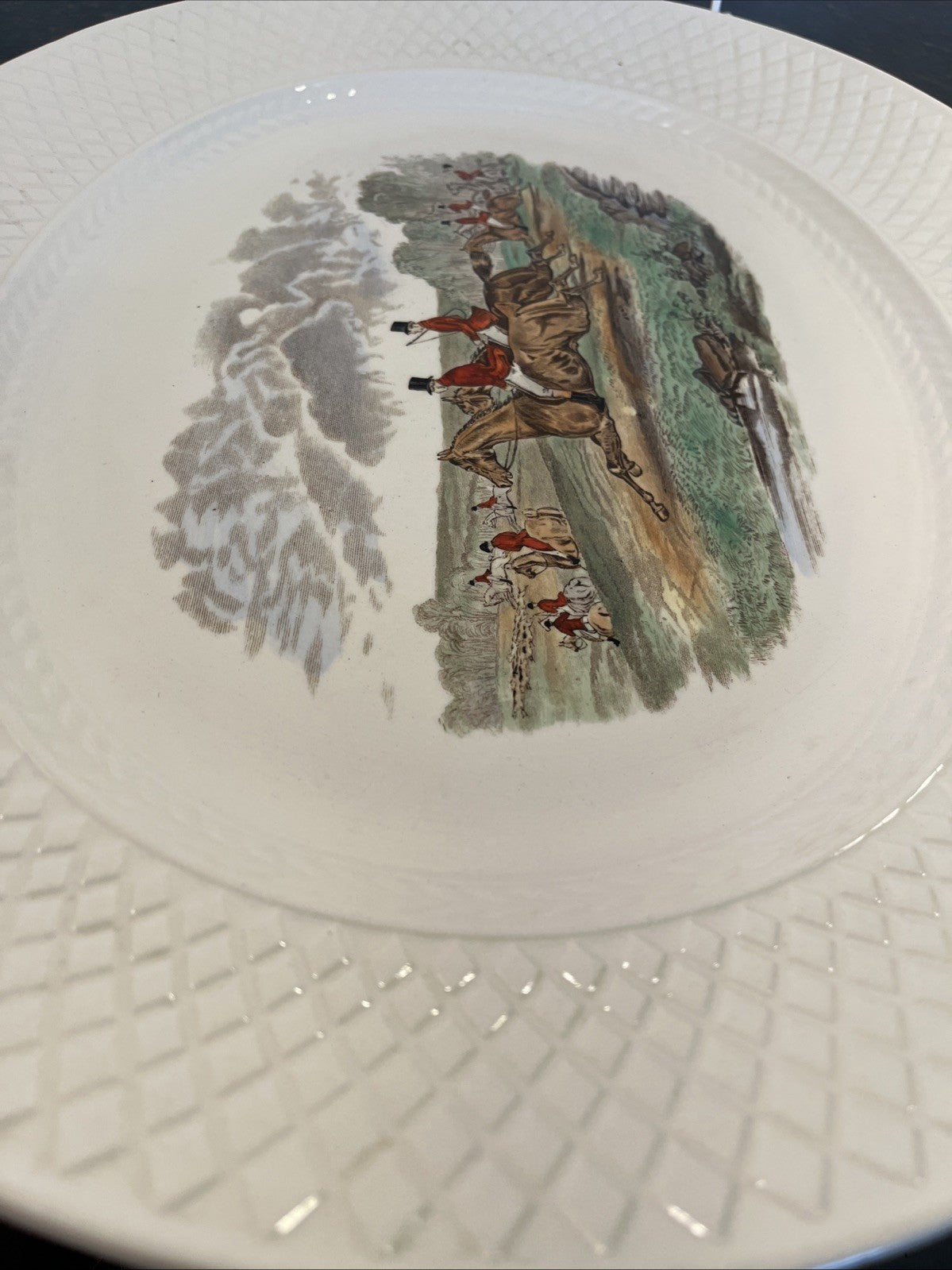 Spode Copeland Mansard The Find JF Herring Hunt Oval Platter England