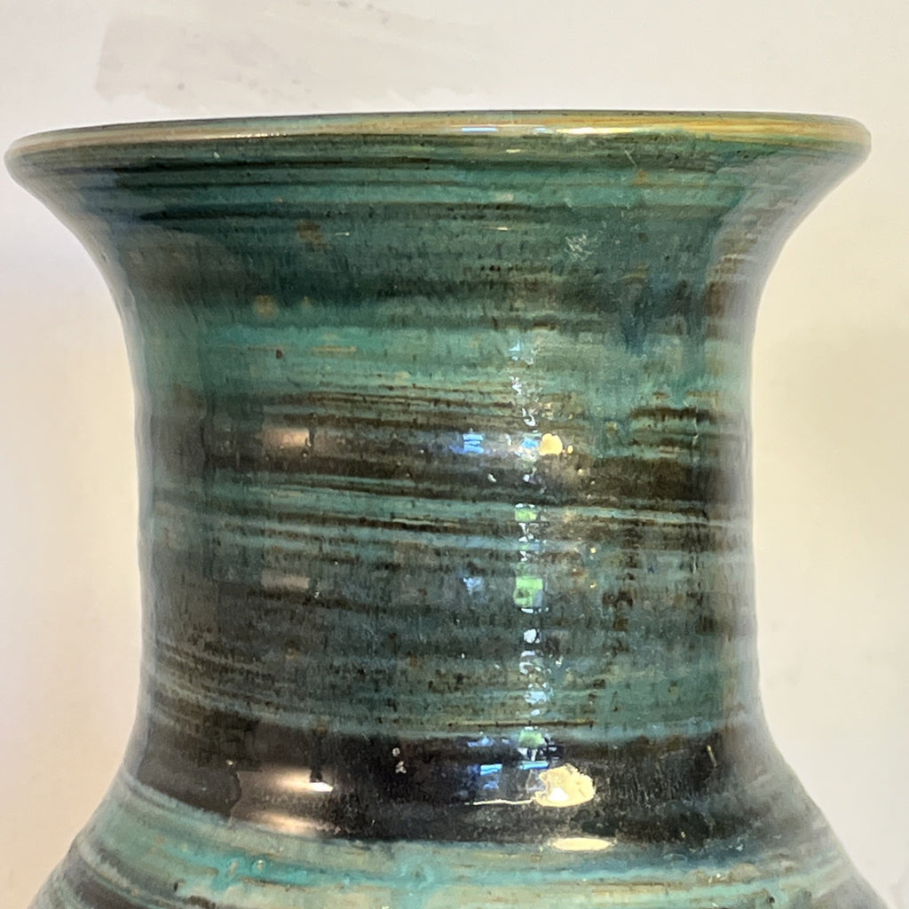 Wold Pottery Jill Christie Vase Hand Thrown Studio Pottery Dated 2001