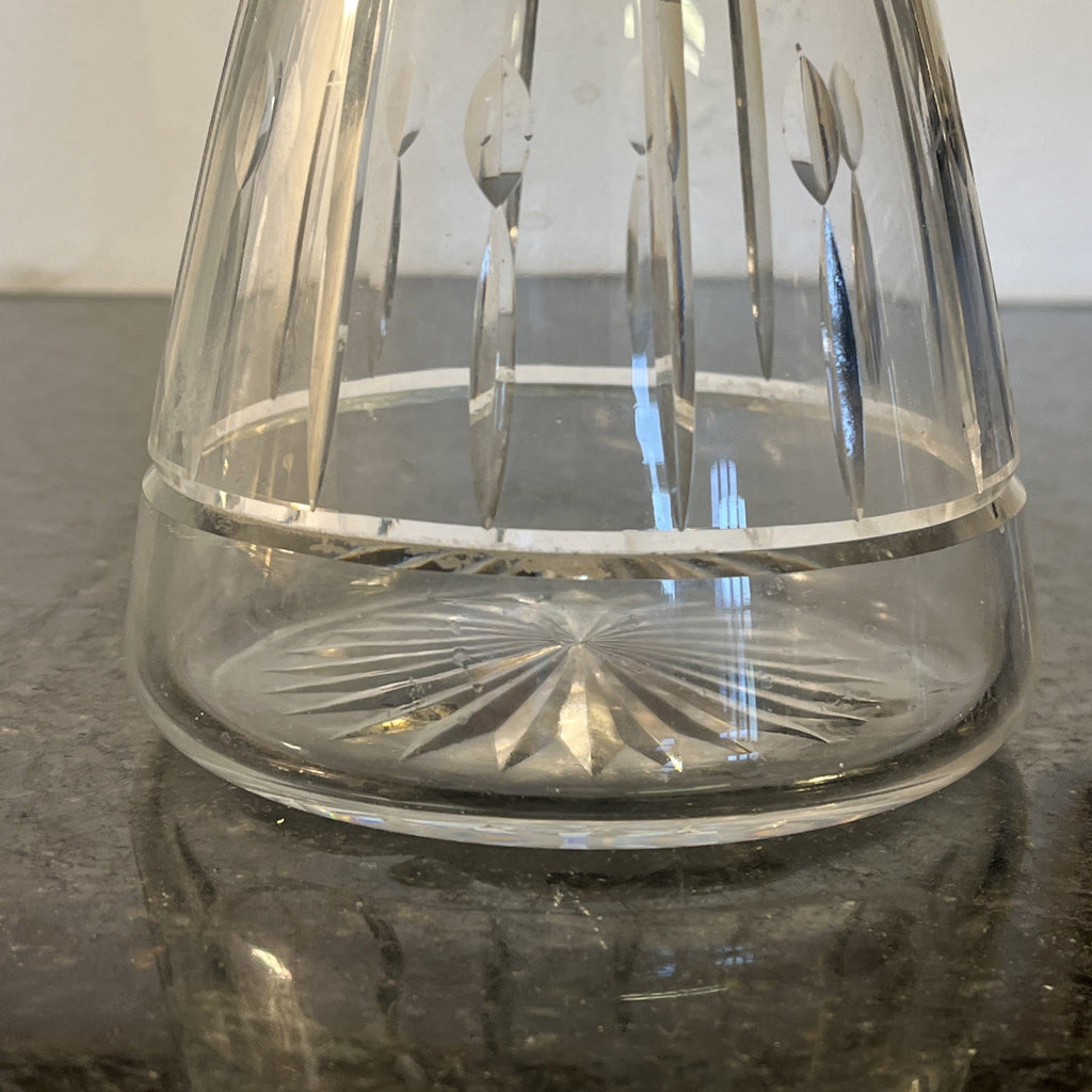 Thomas Webb Cut Crystal Decanter Stopper English Lead Crystal
