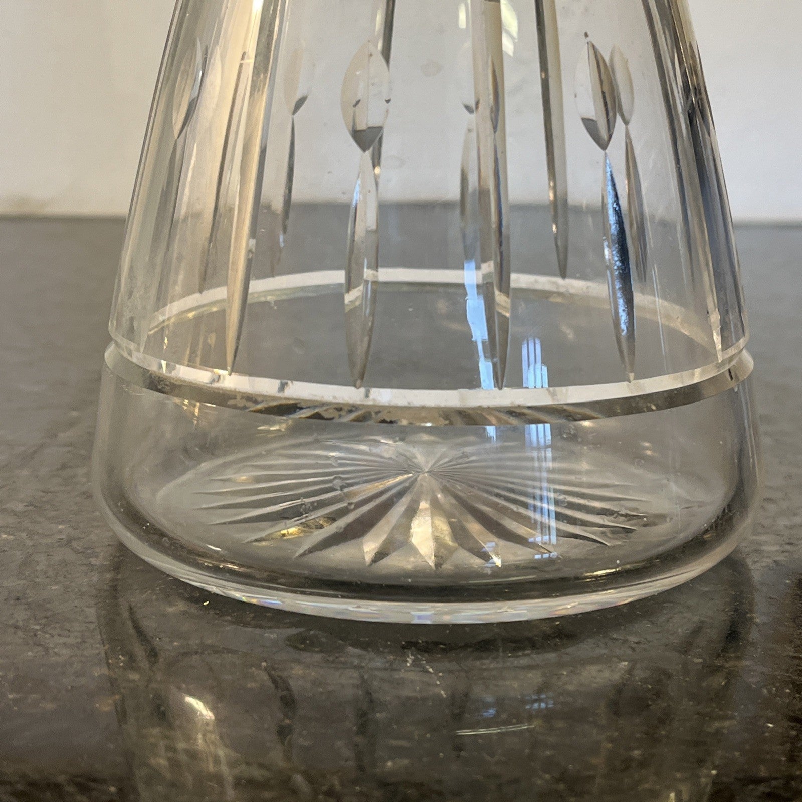 Thomas Webb Cut Crystal Decanter Stopper English Lead Crystal