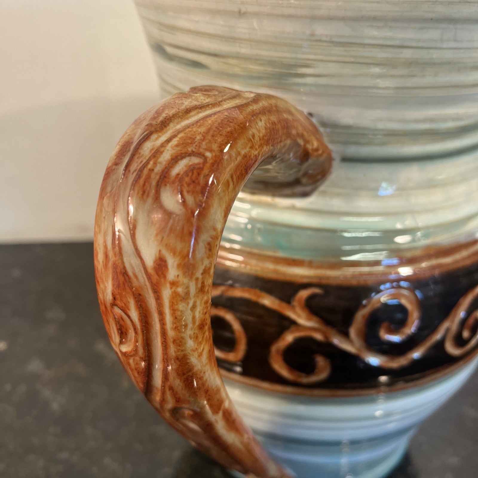 Wold Pottery Hand Thrown Jug Jill Christie Studio Pottery Pitcher