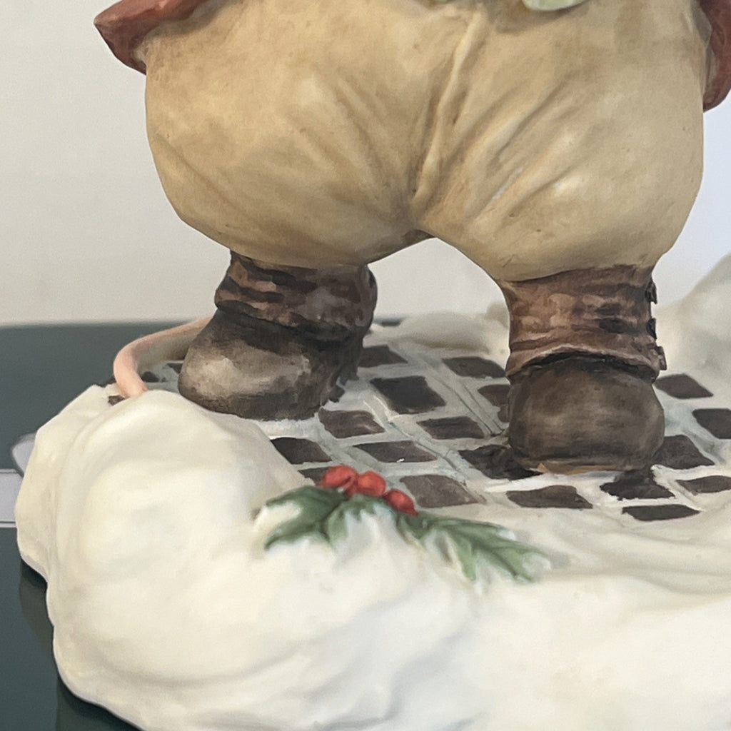 Villeroy Boch Foxwood Tales Making A Snowman Winter At Foxwood Figurine Box