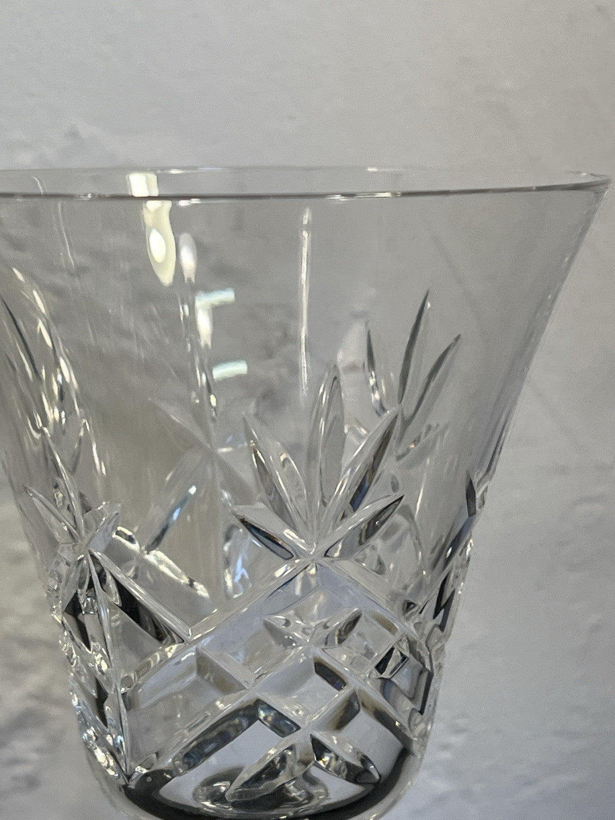 Bohemia Crystal Wine Glasses Cut Lead Crystal Goblets Set