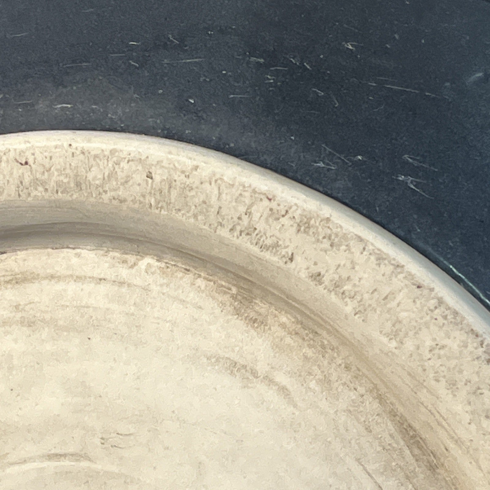 Studio Pottery Lidded Jar Tenmoku Glaze Stoneware Storage Pot