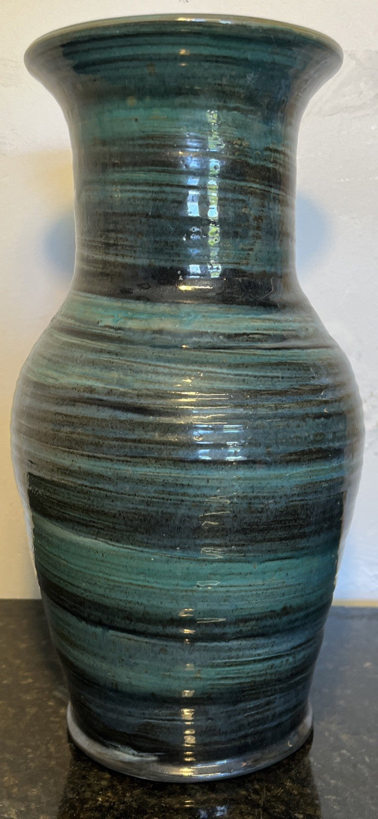 Wold Pottery Jill Christie Vase Hand Thrown Studio Pottery Dated 2001