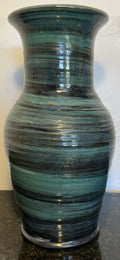 Wold Pottery Jill Christie Vase Hand Thrown Studio Pottery Dated 2001