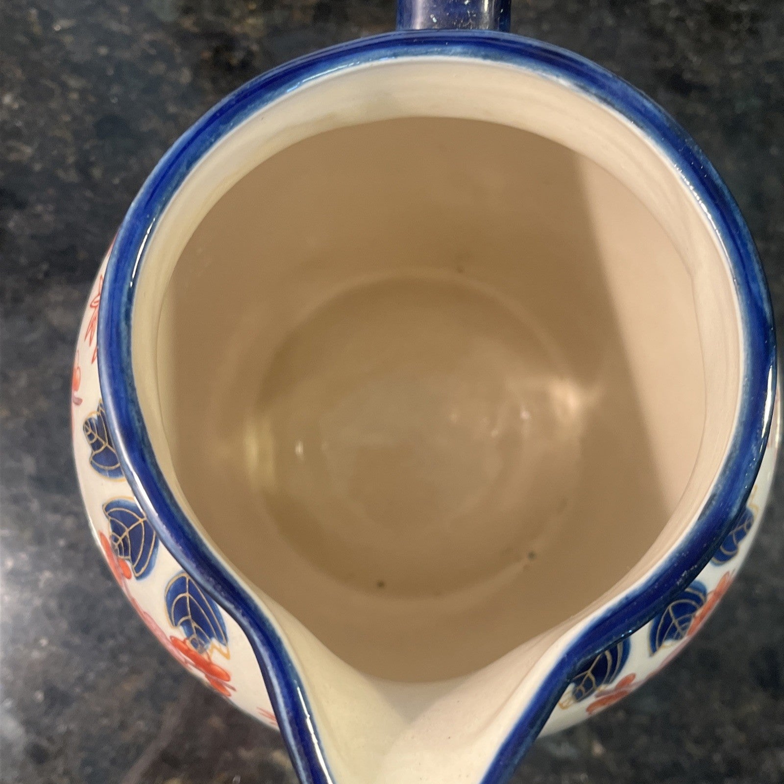 Victoria Ware Imari Style Graduated Ironstone Jugs Set of 4 Staffordshire England