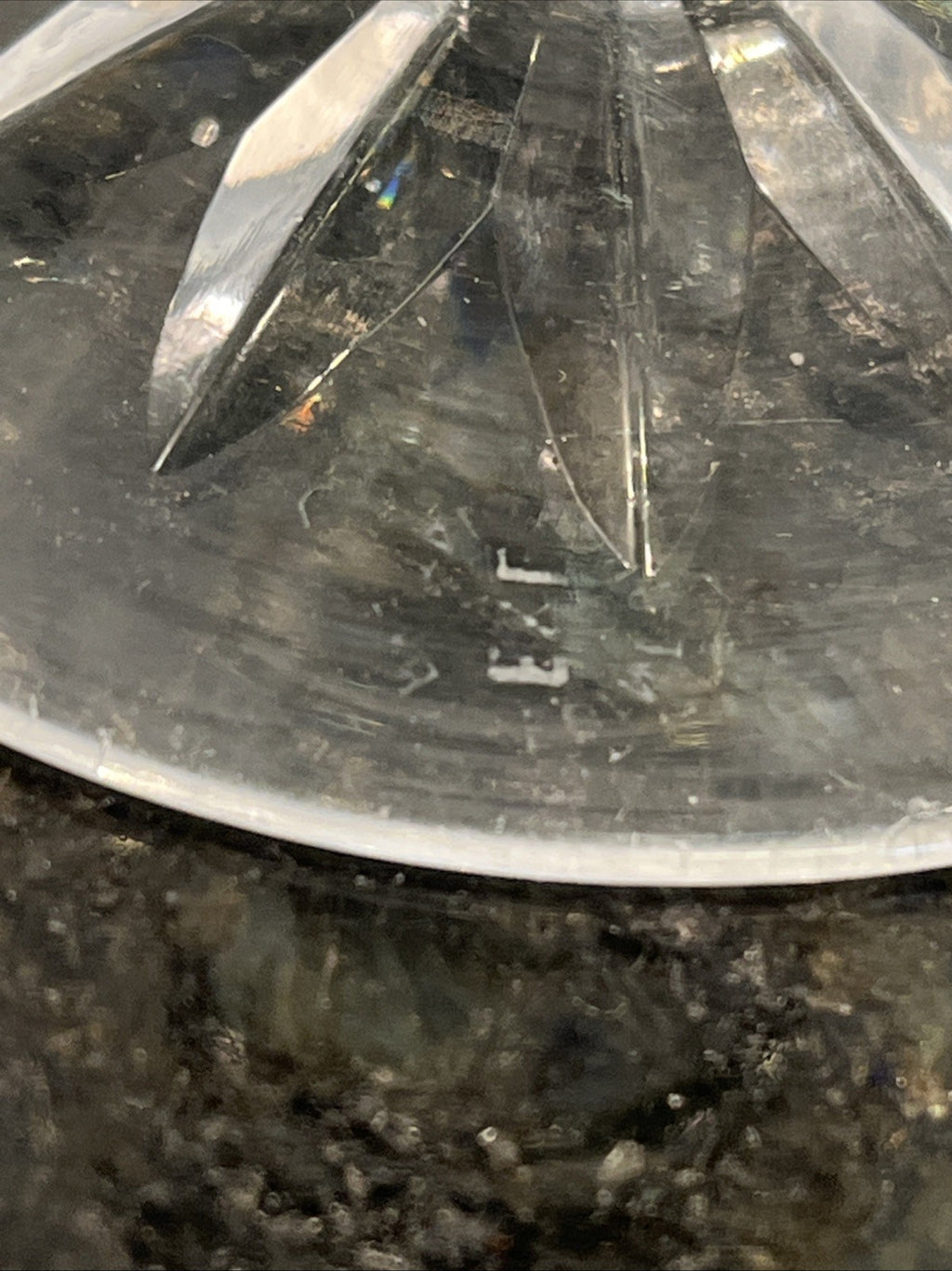 Edinburgh & Leith Cut Crystal Sundae Dessert Glasses Vintage 1930s Set Of 3
