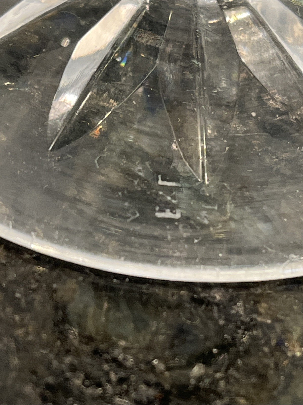 Edinburgh & Leith Cut Crystal Sundae Dessert Glasses Vintage 1930s Set Of 3