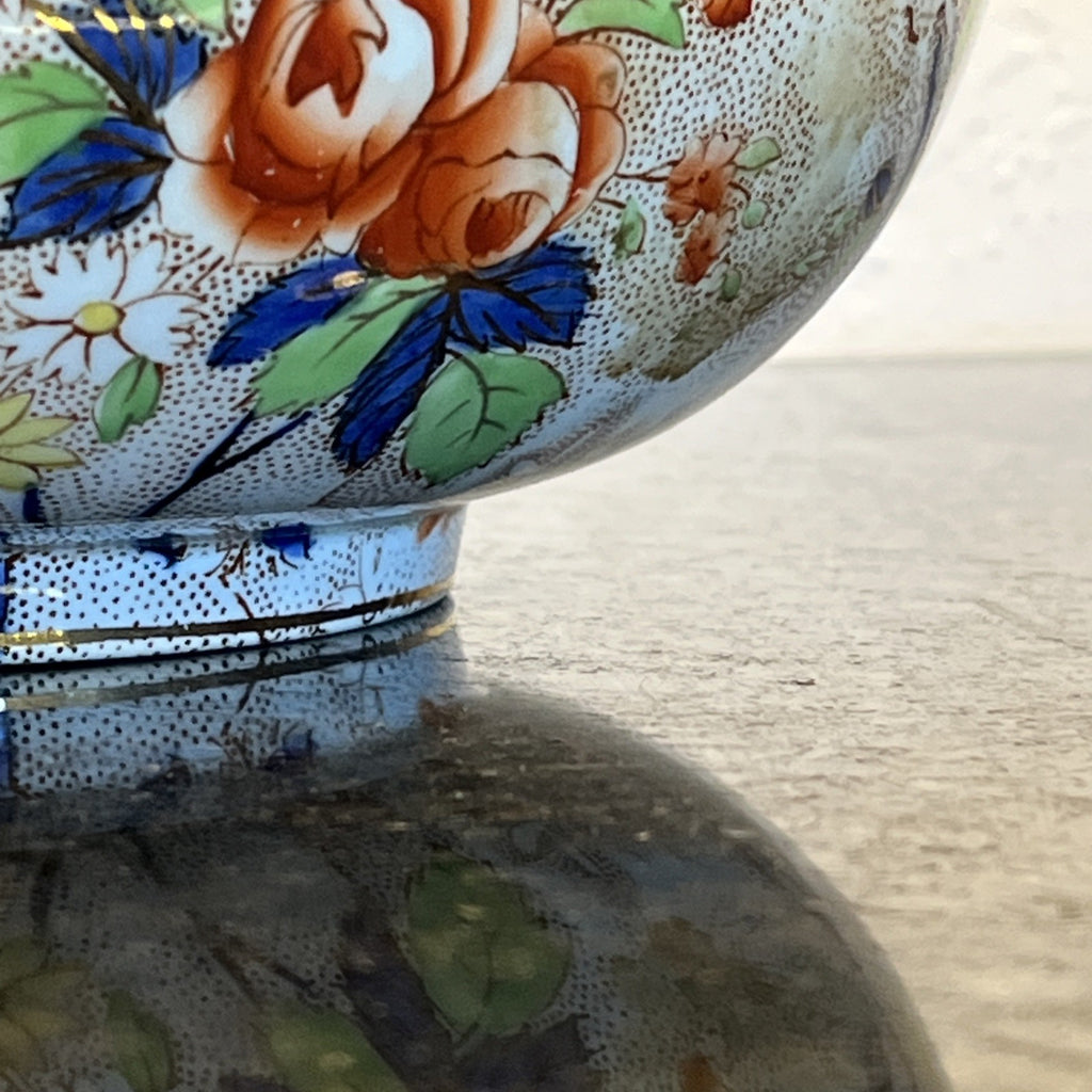Royal Corona Ware Rosetta Floral Bowl Hancock Sons Stoke On Trent