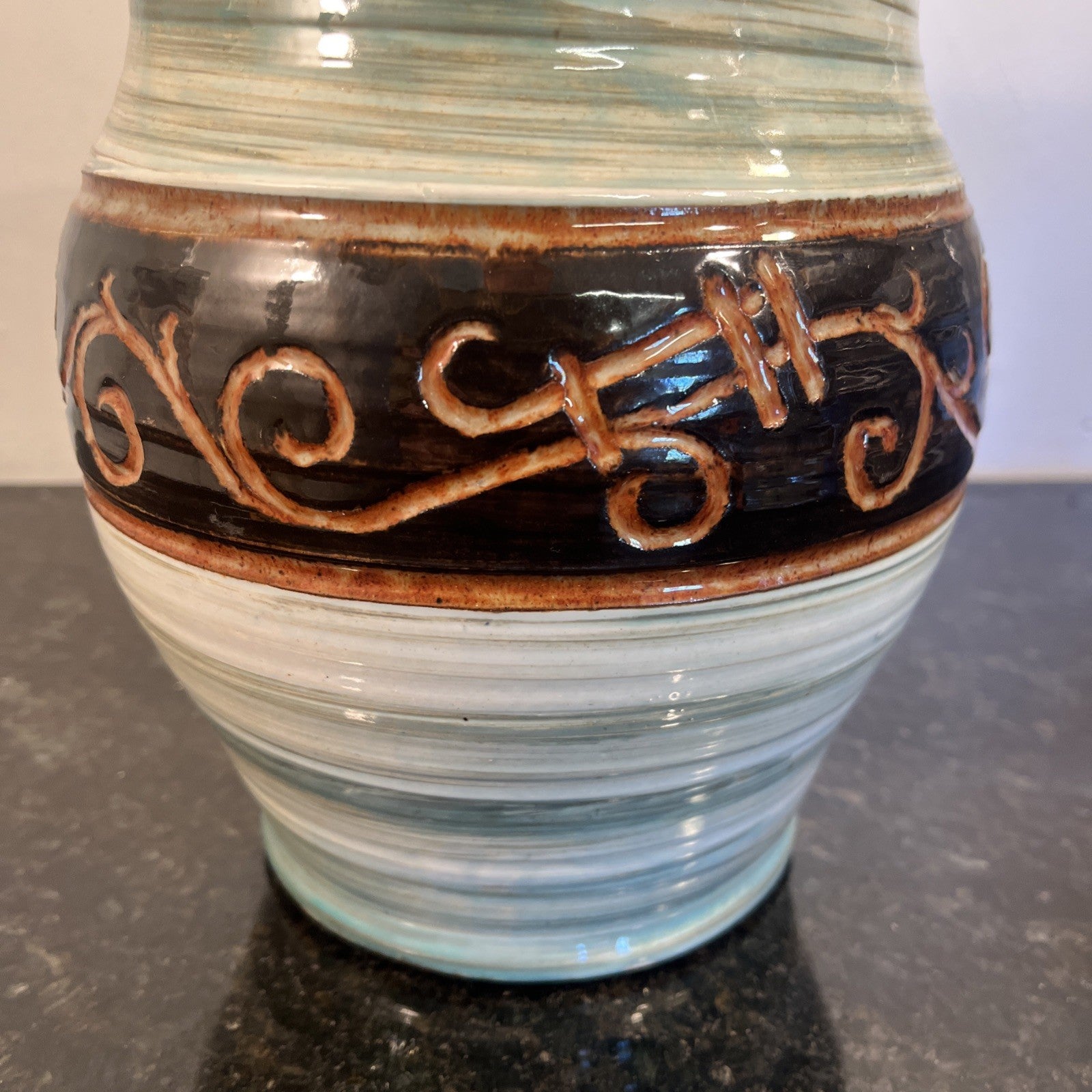 Wold Pottery Hand Thrown Jug Jill Christie Studio Pottery Pitcher