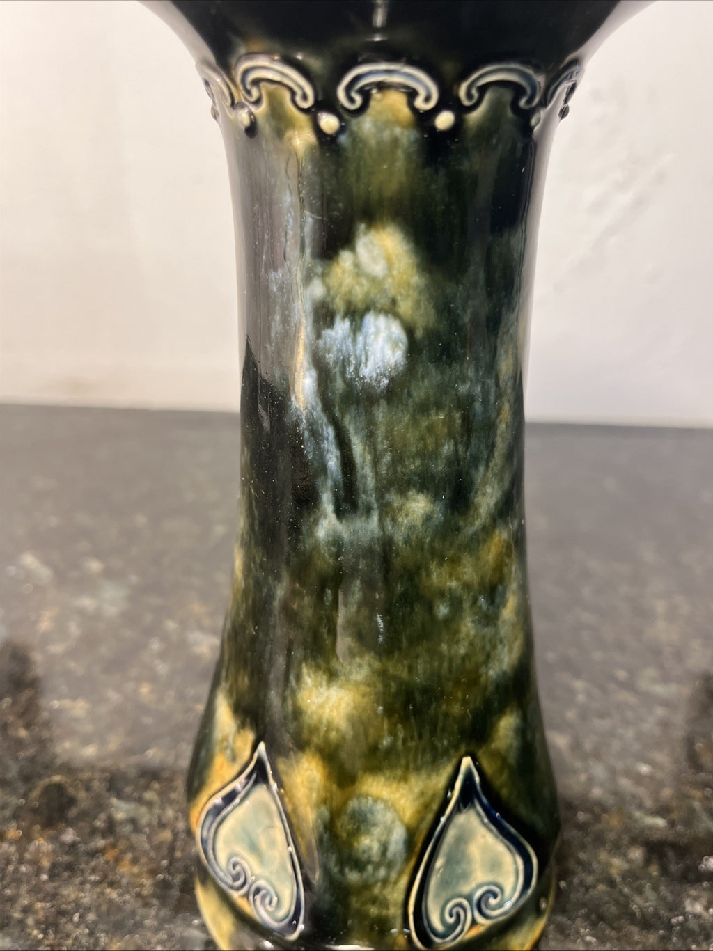 Royal Doulton Lambeth Art Nouveau Stoneware Vase Maud Bowden No. 6082