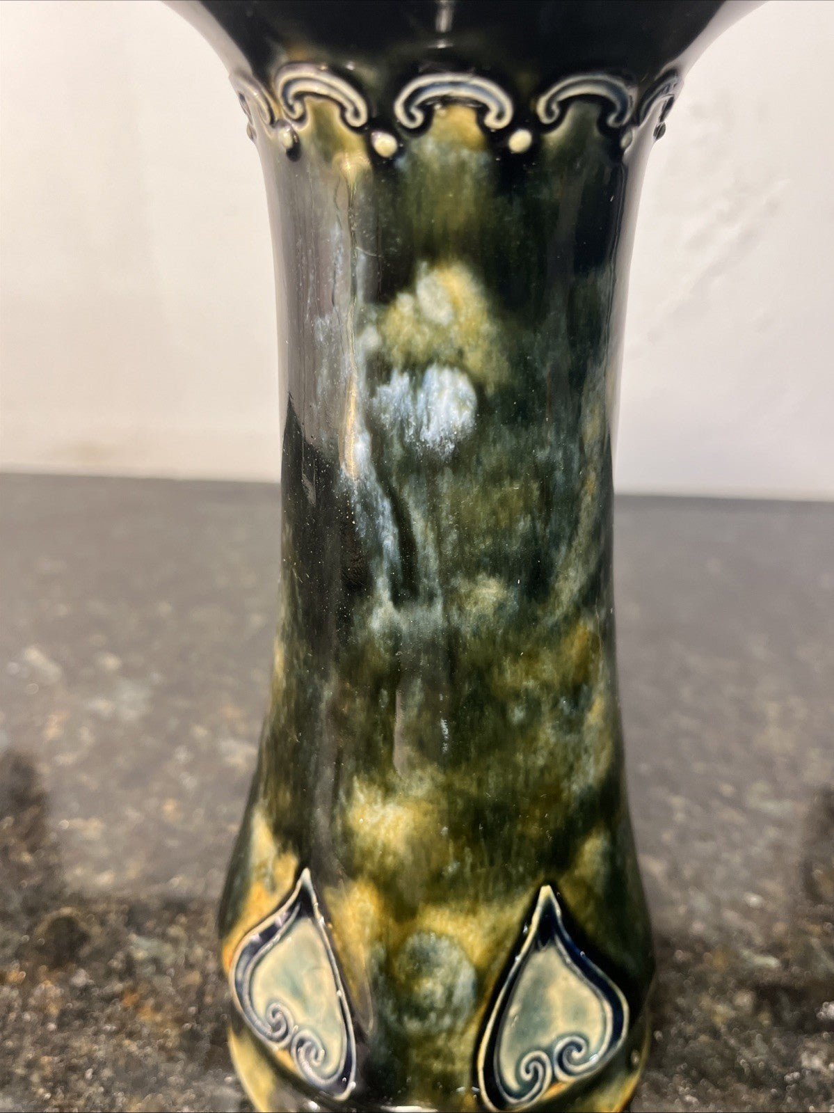 Royal Doulton Lambeth Art Nouveau Stoneware Vase Maud Bowden No. 6082