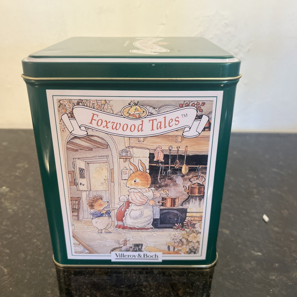 Villeroy Boch Foxwood Tales Making A Snowman Winter At Foxwood Figurine Box
