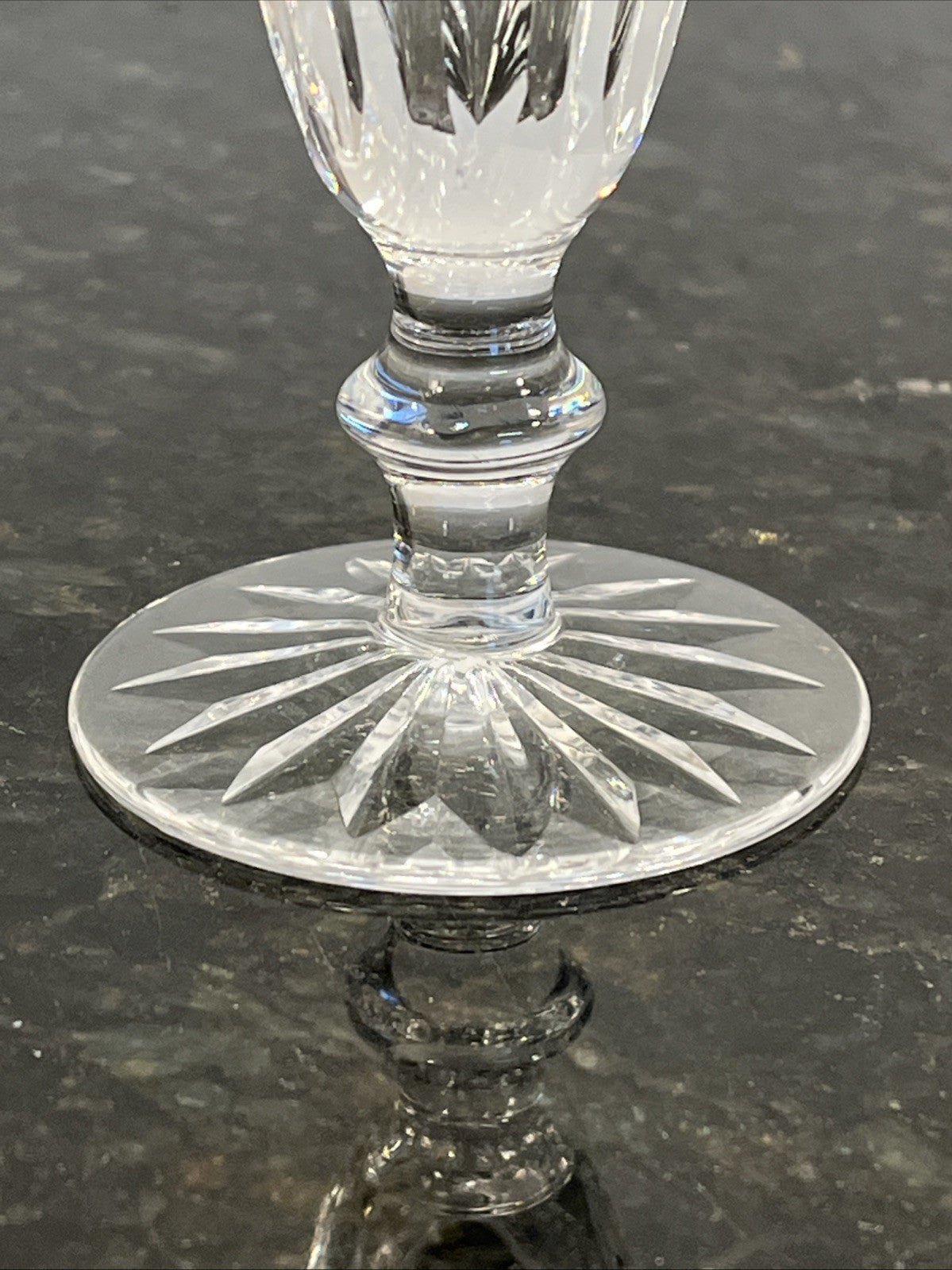 Waterford Crystal Eileen Sherry Glasses Set Of 3 Cut Crystal Ireland