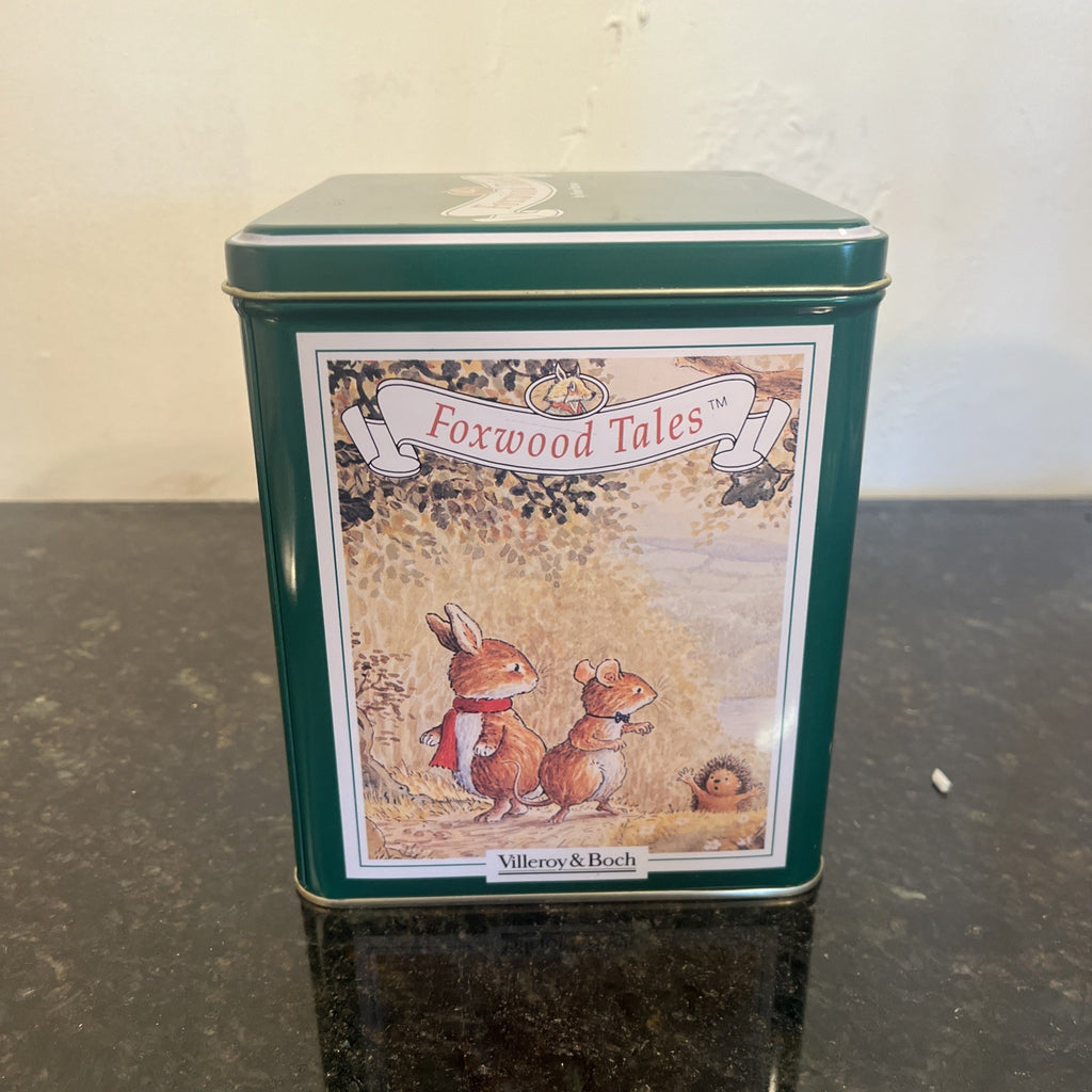 Villeroy Boch Foxwood Tales Making A Snowman Winter At Foxwood Figurine Box