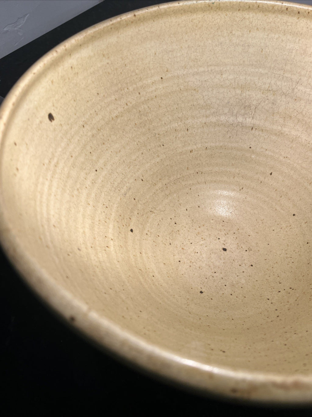 Aylesford Pottery Bowl Large Stoneware Oatmeal Studio Pottery England