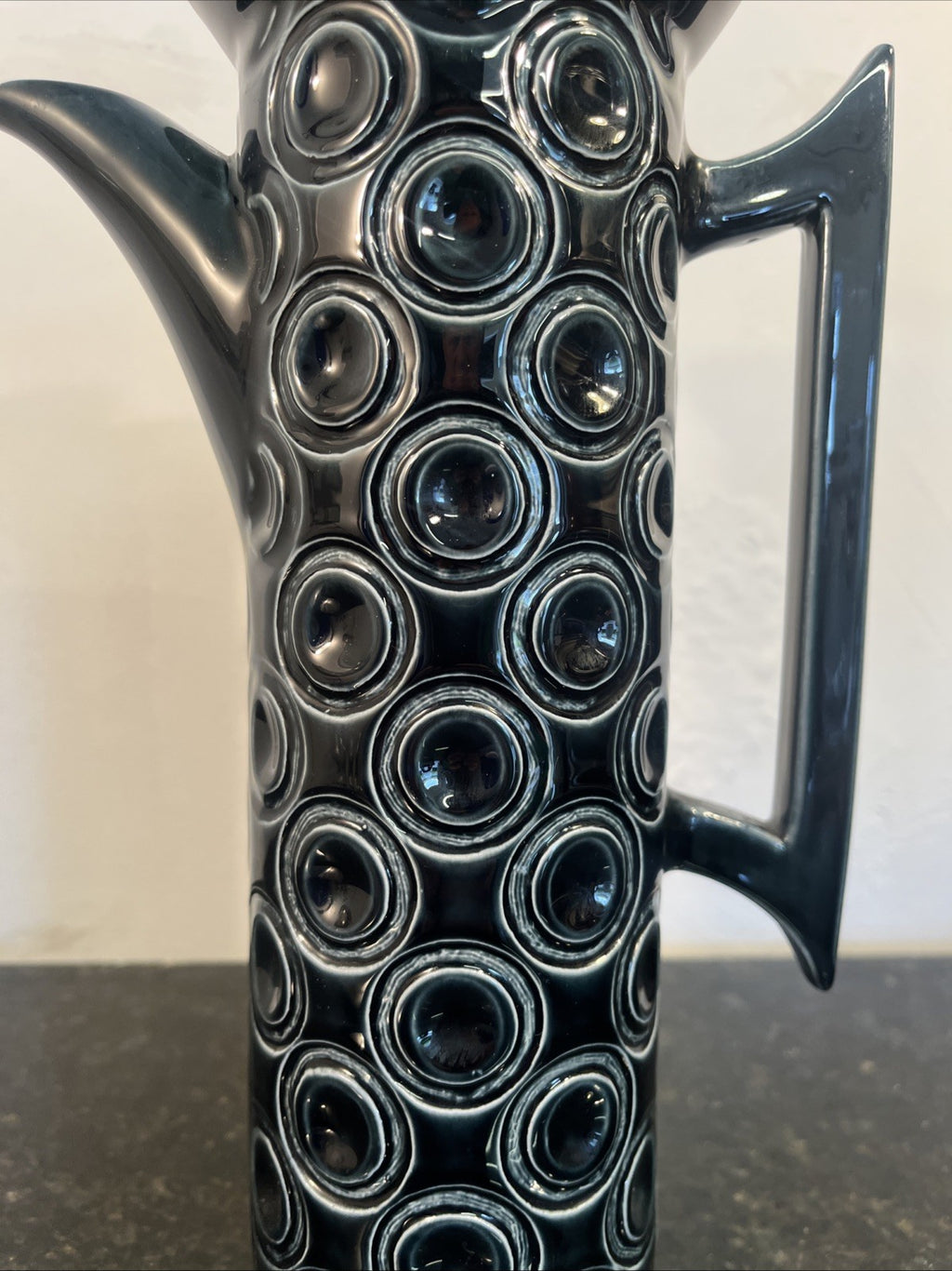 Portmeirion Jupiter Coffee Pot Susan Williams Ellis Petrol Blue