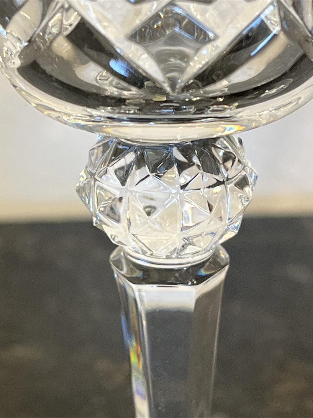Bohemia Crystal Wine Glasses Cut Lead Crystal Goblets Set