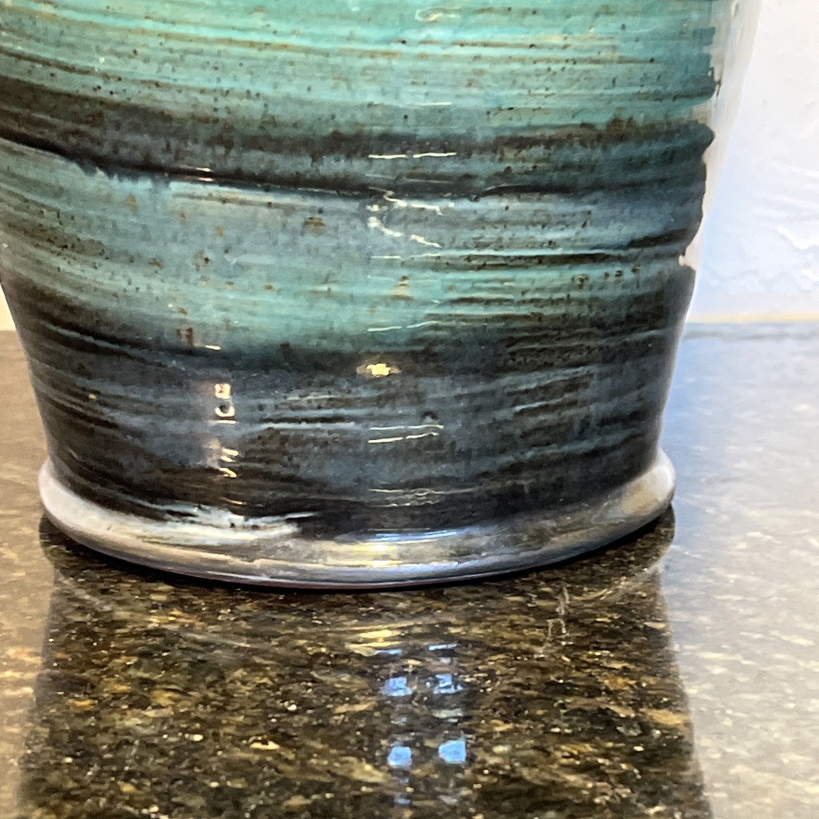 Wold Pottery Jill Christie Vase Hand Thrown Studio Pottery Dated 2001