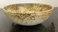 John Lennon Studio Pottery Bowl Signed Speckled Stoneware Rustic