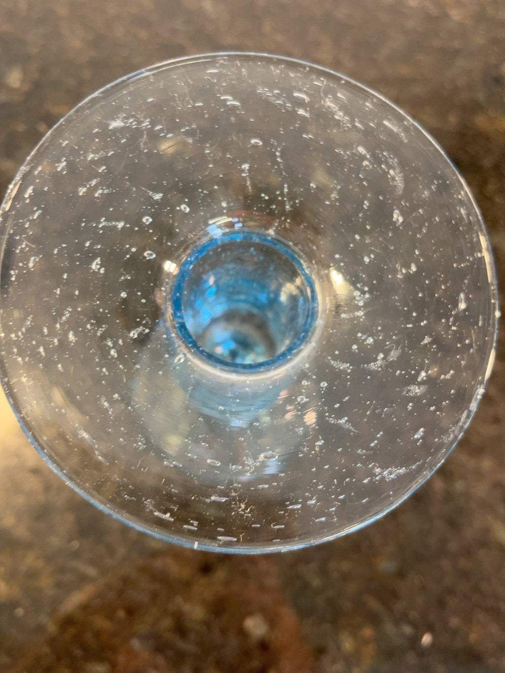 Biot candlestick original base detail