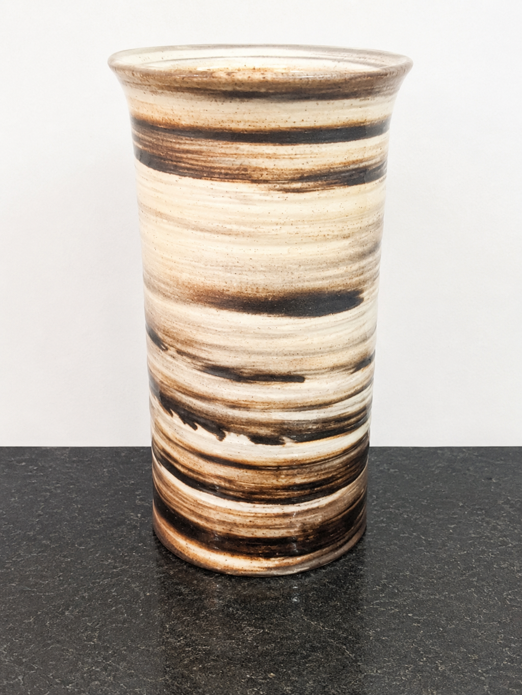 Wold Pottery Hand Thrown Vase Jill Christie Studio Pottery Yorkshire
