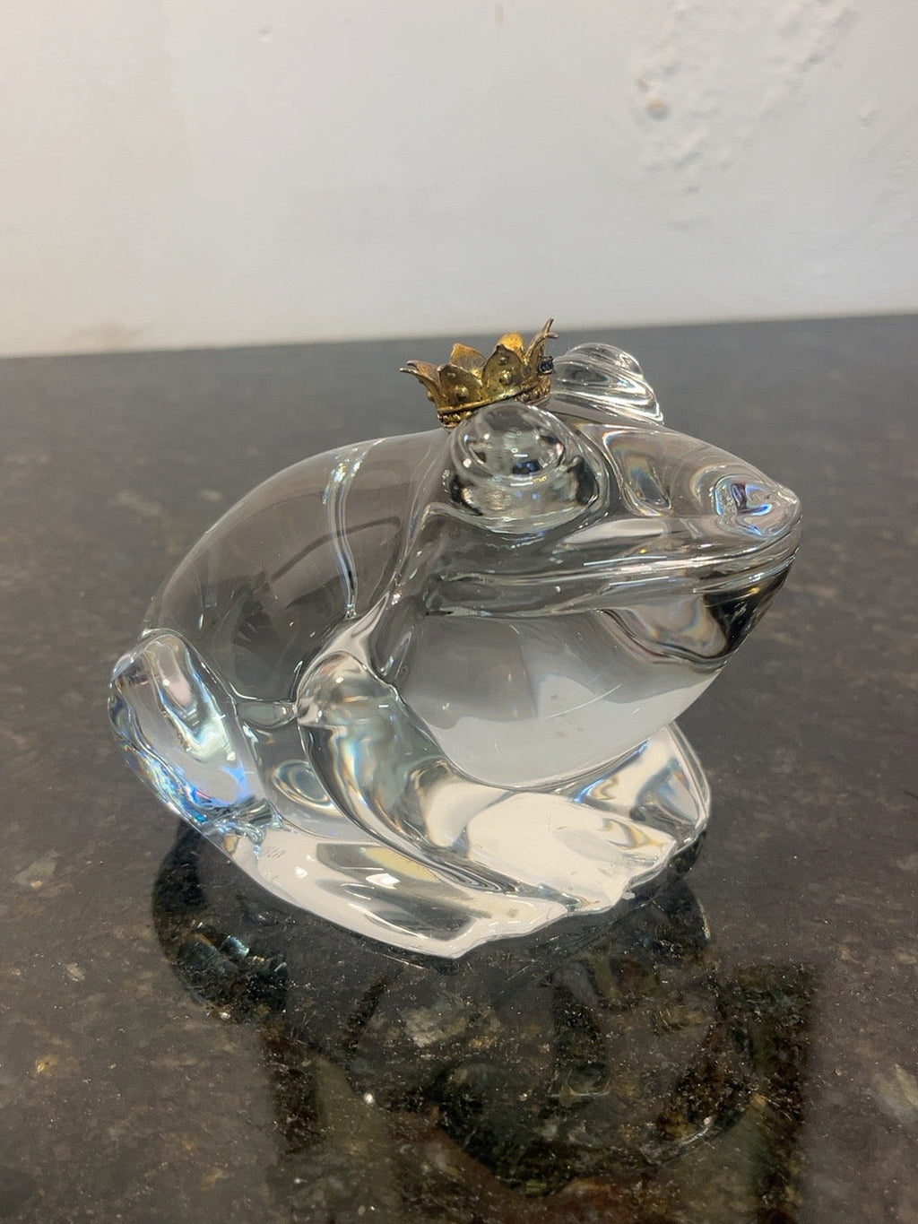 Original FM Marcolin frog and crown side view