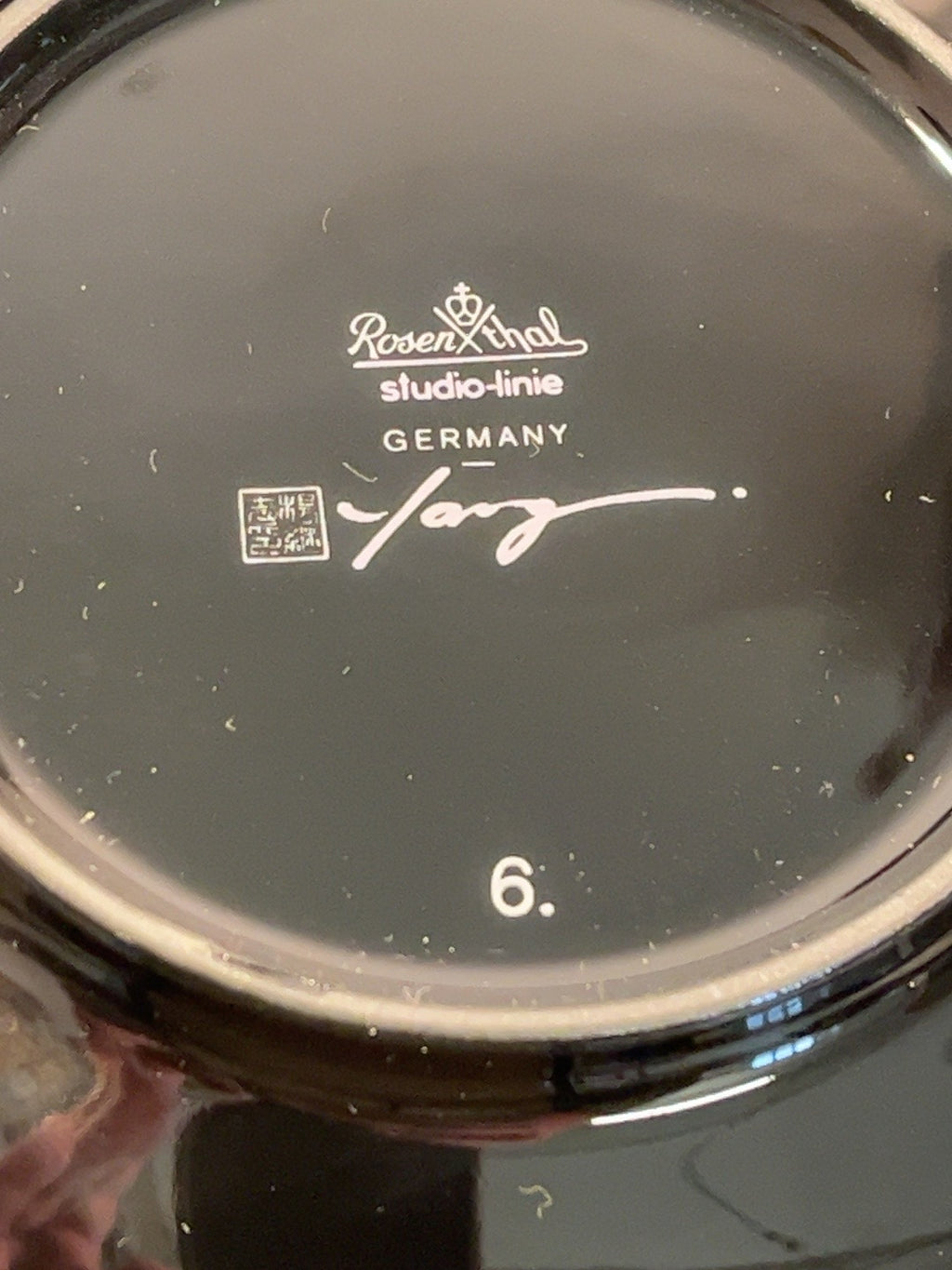 Rosenthal Studio-Linie Germany Yang seal and mark