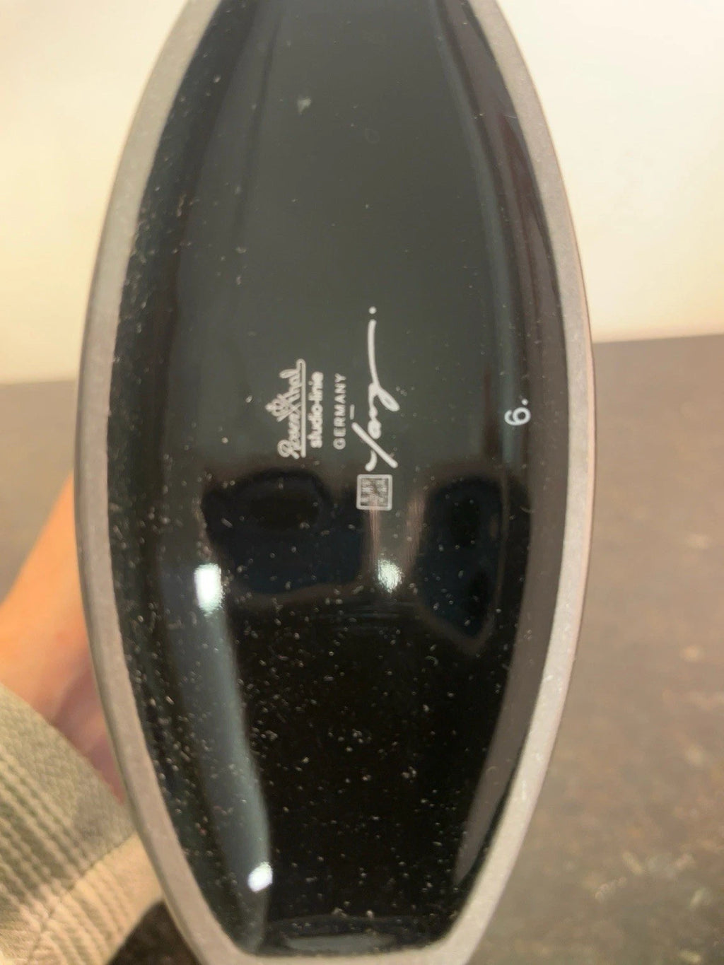 Rosenthal Studio-Linie Germany and Frogen Yang mark on the vase base